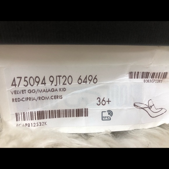 NIB GUCCI Princetown GG Logo Loafer Horsebit Slipper Mule Flat 36.5 - Picture 10 of 10